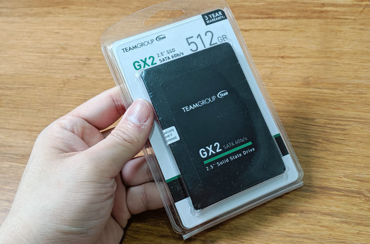 老舊筆電、電腦效能有感升級最佳選擇：十銓科技 TeamGroup GX2 2.5吋 SATA SSD 開箱與簡單實測！ - 阿祥的網路筆記本