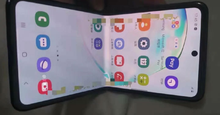 三星新一代折疊螢幕手機 Galaxy Fold2 本尊現身？直立式對折設計，將與 Galaxy S11 一同現身？ - 阿祥的網路筆記本