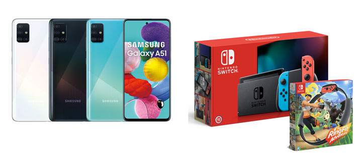 遠傳開賣三星 Galaxy A30s、A51 與 A70！送原廠快充行動電源，週週抽 Nintendo Switch + 健身環大冒險！ - 阿祥的網路筆記本