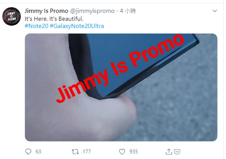 三星 Galaxy Note20 Ultra 實機照已曝光！就是大家知道的那個樣子… - 阿祥的網路筆記本