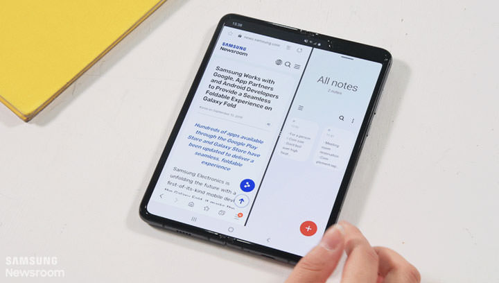 如何發揮 Galaxy Fold 多工處理的最大效能？七大使用場景告訴你！ - 阿祥的網路筆記本