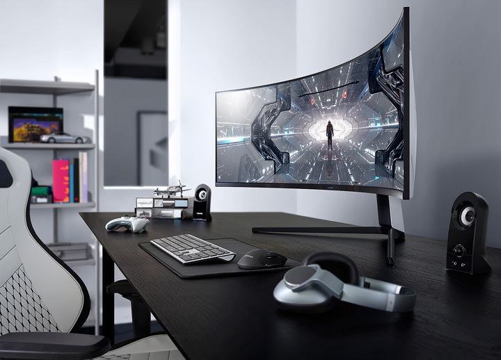 三星於 2020 年 CES 國際消費電子展推出新 Odyssey 電競顯示器 G9 與 G7，1000R 曲度創造更強大沉浸感與卓越效能！ - 阿祥的網路筆記本