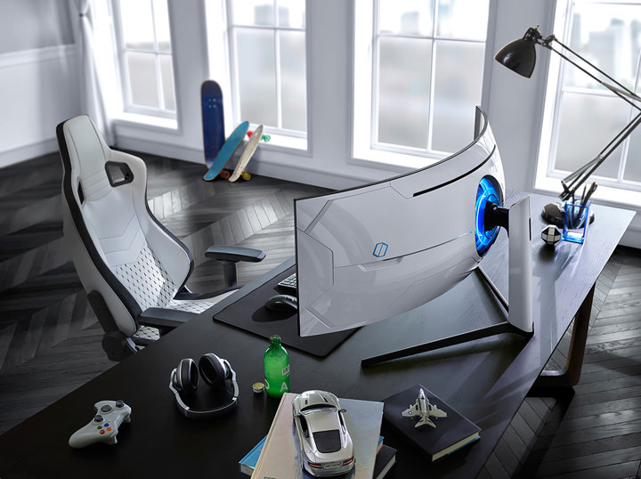 三星於 2020 年 CES 國際消費電子展推出新 Odyssey 電競顯示器 G9 與 G7，1000R 曲度創造更強大沉浸感與卓越效能！ - 阿祥的網路筆記本