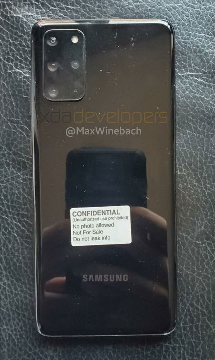 三星 Galaxy S20+ 5G 實機外觀照流出!沒錯,已經不是 S11 了! - 阿祥的網路筆記本 三星 Galaxy S20+ 5G 實機外觀照流出!沒錯,已經不是 S11 了! - 阿祥的網路筆記本