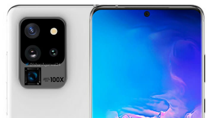 Galaxy S20 Ultra 主打「Space Zoom」100 倍數位變焦！「六筒」相機模組也將變好看？ - 阿祥的網路筆記本