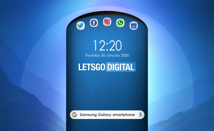 再次改變智慧型手機設計？三星「圓弧屏」專利曝光，帶來全新使用概念！ - 阿祥的網路筆記本