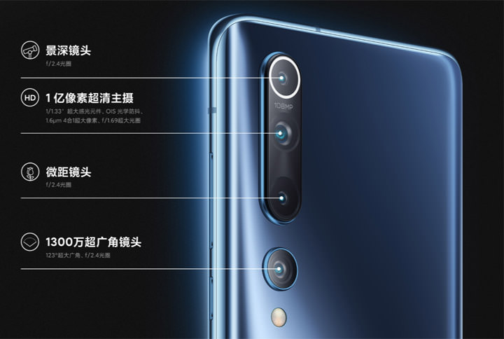 小米十年夢幻之作：小米 10、小米10 Pro 正式發表，集結最新高通處理器、LPDDR5 記憶體、UFS 3.0 儲存空間與強悍 1 億條像素 8K 電影相機！ - 阿祥的網路筆記本