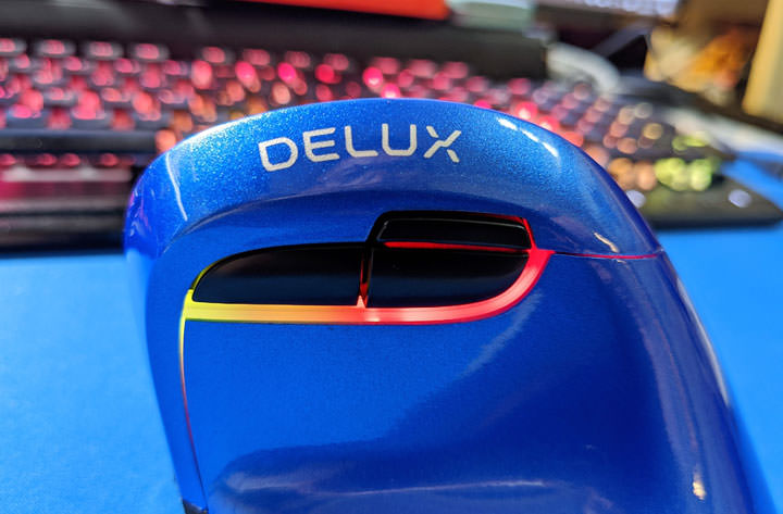 DeLUX M618mini 雙模垂直靜音無線光學滑鼠開箱：告別「滑鼠手」，試試看「垂直側握」新姿勢！ - 阿祥的網路筆記本