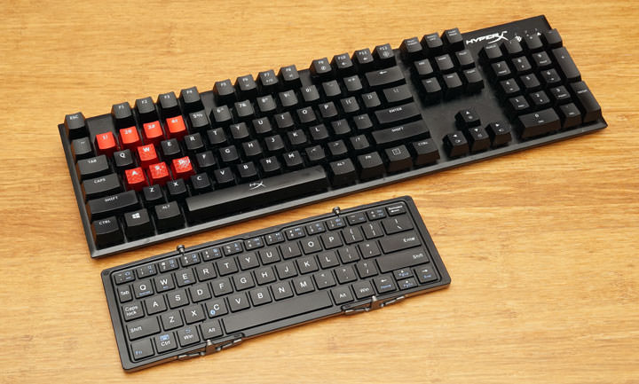 手機也能高效率打字！超便攜 B.O.W. 航世三摺疊藍牙鍵盤開箱！ - 阿祥的網路筆記本