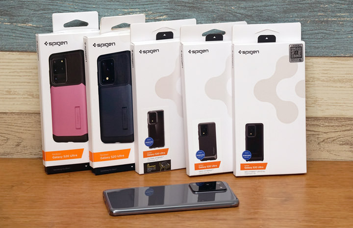 三星 Galaxy S20 Ultra 專用 SGP 防摔保護殼開箱：一次開五款，來看看哪一款最適合你！ - 阿祥的網路筆記本