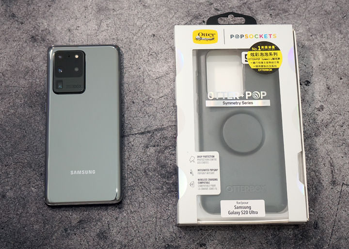 支援泡泡騷！三星 Galaxy S20 Ultra 專用 OTTERBOX + POPSOCKETS 聯名款 SYMMETRY 炫彩保護殼開箱！ - 阿祥的網路筆記本