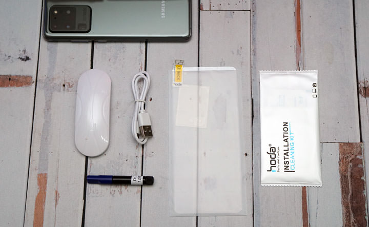 hoda 3D UV 膠全貼合滿版玻璃保護貼與柔石軍規防摔殼開箱：兼顧前後防護，三星 Galaxy S20 Ultra 的完美守護者！ - 阿祥的網路筆記本