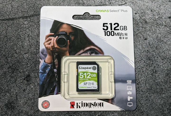 Kingston Canvas Select Plus SDXC 512 GB 記憶卡開箱：效能不俗，容量充足的高效率平民記憶卡之選！ - 阿祥的網路筆記本