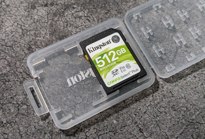Kingston Canvas Select Plus SDXC 512 GB 記憶卡開箱：效能不俗，容量充足的高效率平民記憶卡之選！ - 阿祥的網路筆記本
