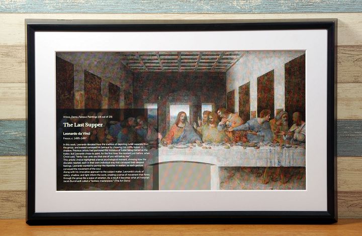 Meural Canvas 智能藝術畫框開箱評測：經典藝術畫作一次蒐羅，用高科技為家中帶來人文氣息！ - 阿祥的網路筆記本