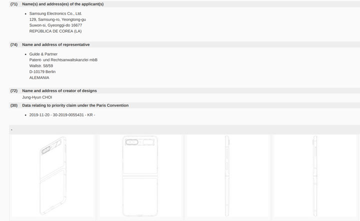 Galaxy Z Flip 2代將會配置三鏡頭相機？三星的新設計專利已曝光… - 阿祥的網路筆記本