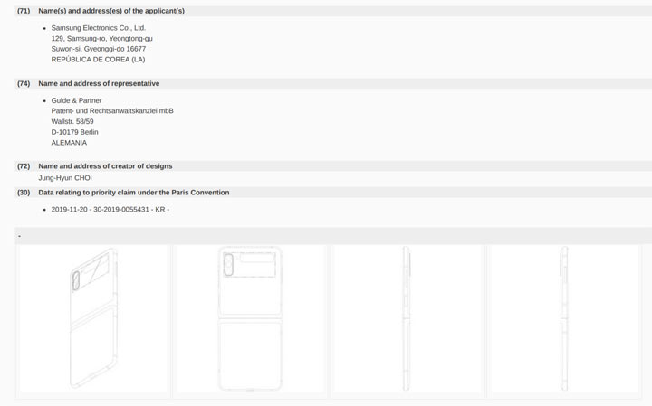 Galaxy Z Flip 2代將會配置三鏡頭相機？三星的新設計專利已曝光… - 阿祥的網路筆記本