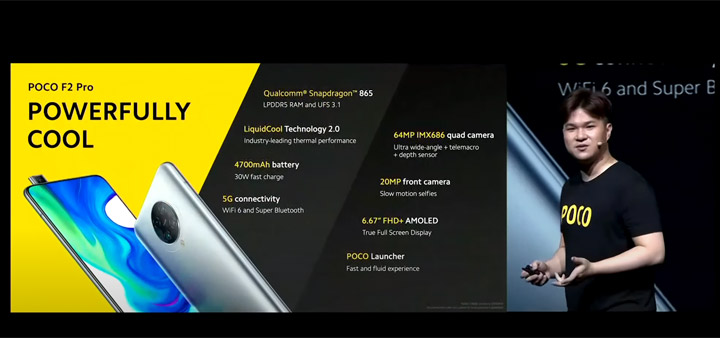 POCO F2 Pro 正式發表,全新液冷 2.0 系統、UFS 3.1 存晶片,依舊是最便宜的 Snapdragon 865 處理器旗艦? - 阿祥的網路筆記本 POCO F2 Pro 正式發表,全新液冷 2.0 系統、UFS 3.1 存晶片,依舊是最便宜的 Snapdragon 865 處理器旗艦? - 阿祥的網路筆記本