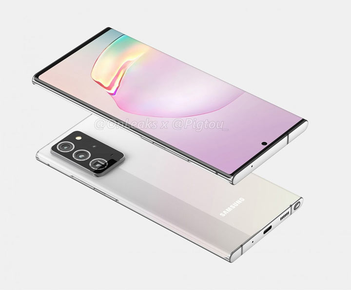 長這樣你可以嗎？三星 Galaxy Note20+ 產品設計渲染圖曝光，和前一代最大的差異是 S Pen？ - 阿祥的網路筆記本