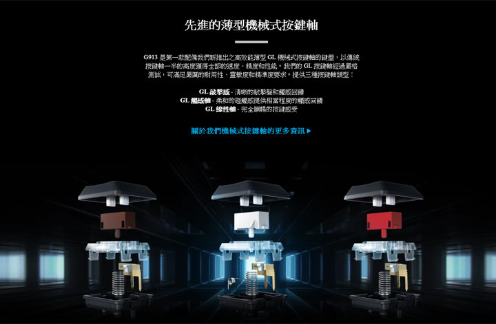 戰力無線升級！Logitech G G913 80% 無線機械式遊戲鍵盤來了！超薄型、電池續航更夠力！ - 阿祥的網路筆記本