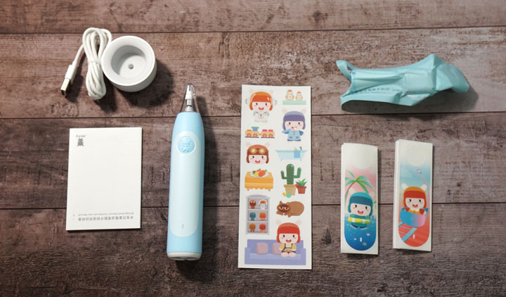 讓孩子愛上刷牙：米兔兒童聲波電動牙刷開箱與心得分享！ - 阿祥的網路筆記本