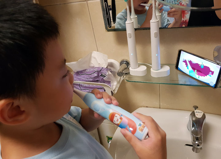 讓孩子愛上刷牙：米兔兒童聲波電動牙刷開箱與心得分享！ - 阿祥的網路筆記本