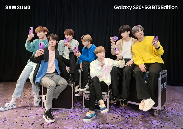 三星攜手 BTS 防彈少年團！Galaxy S20+ 5G | Buds+ BTS Edition 在台上市！ - 阿祥的網路筆記本