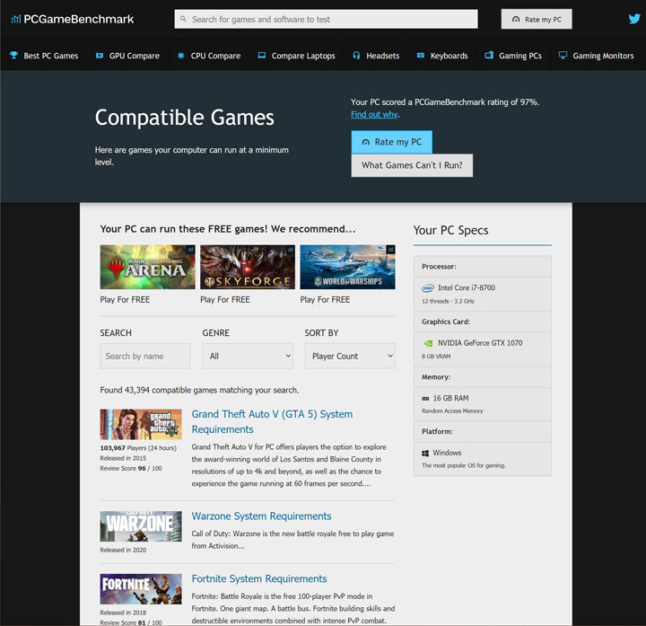 你的電腦跑得動這個遊戲嗎?用 PCGameBenchmark 網站快速確認! - 阿祥的網路筆記本 你的電腦跑得動這個遊戲嗎?用 PCGameBenchmark 網站快速確認! - 阿祥的網路筆記本