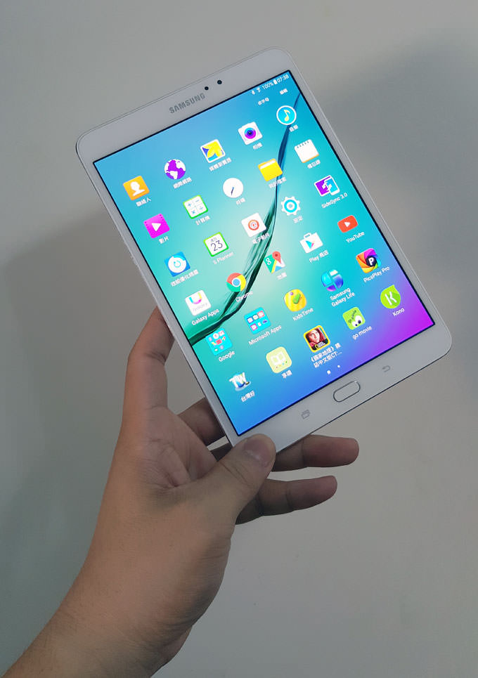 不僅輕薄隨攜,功能強大更無與倫比:Samsung Galaxy Tab S2讓你重新體驗平板新生活! - 阿祥的網路筆記本 GTS2EXP1_055
