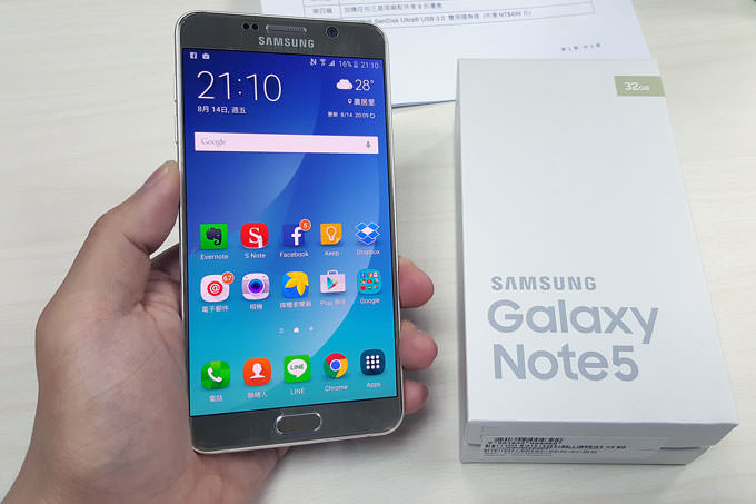 [Mobile] Galaxy Note 5新入手！Note系列老手們，提醒大家注意6個讓你不習慣的功能差異！