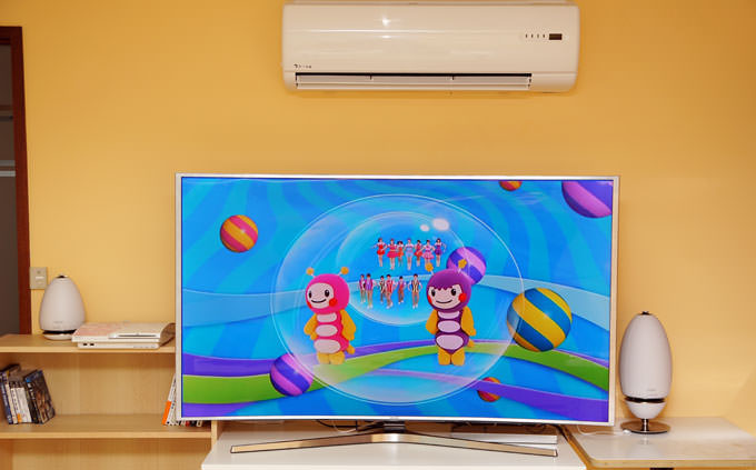 [Unbox] 黃金曲面、頂級畫質、智慧功無比能強大的「Samsung SUHD TV 65吋超4K電視」開箱與使用心得介紹！