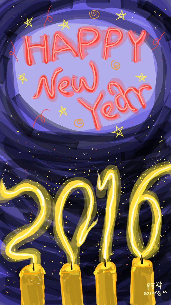 [Note] 2016新年快樂！一起用S Note手繪超有誠意的新年賀卡吧！