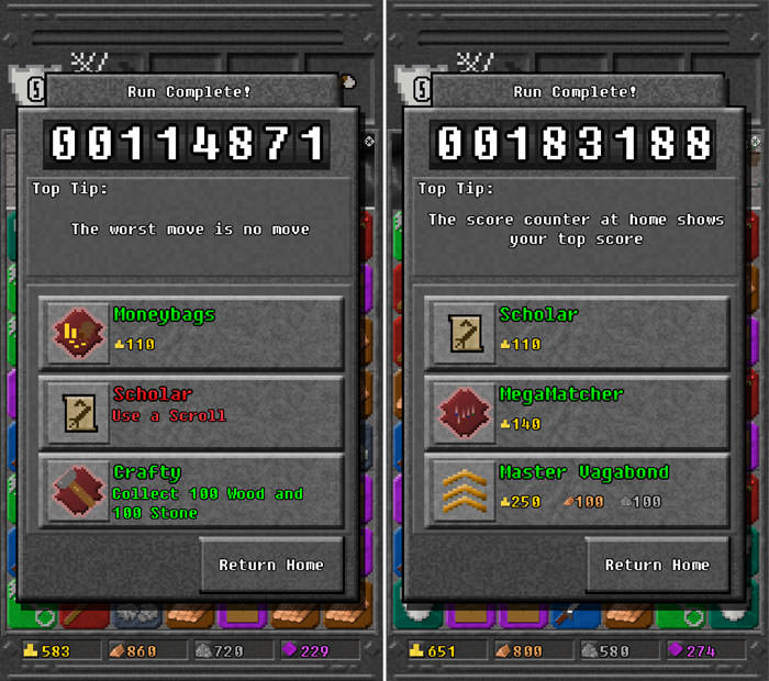 三消玩法結合RPG地城探險:8位元復古風格遊戲「10000000」讓人一玩再玩無法自拔! - 阿祥的網路筆記本 tent08