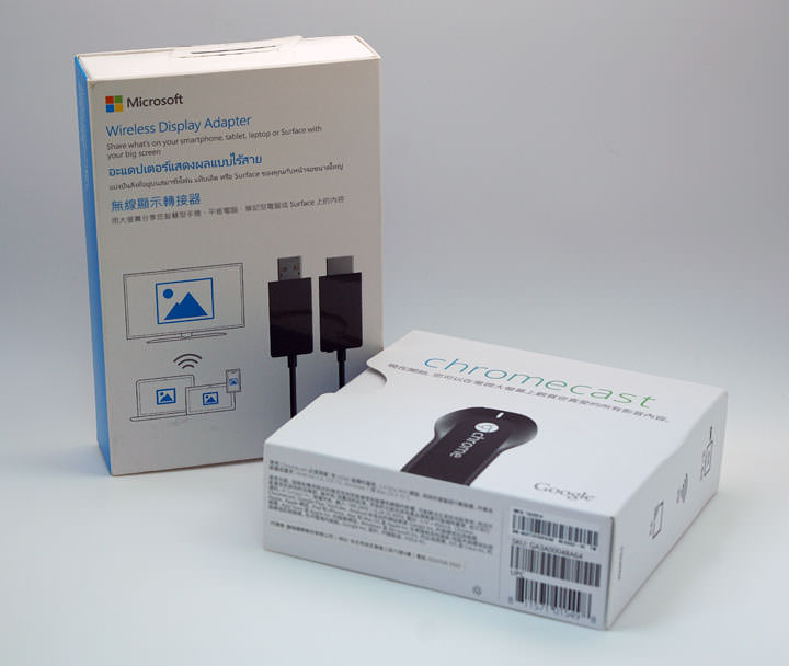 畫面無線投影電視更 EASY!微軟無線顯示轉接器開箱。同場加映 Chromecast 功能實測評比! - 阿祥的網路筆記本 002