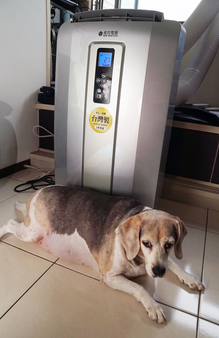 冷氣也能「帶著走」?威技變頻移動式冷暖氣 WAP-35DK-V產品開箱與實測心得! - 阿祥的網路筆記本 021