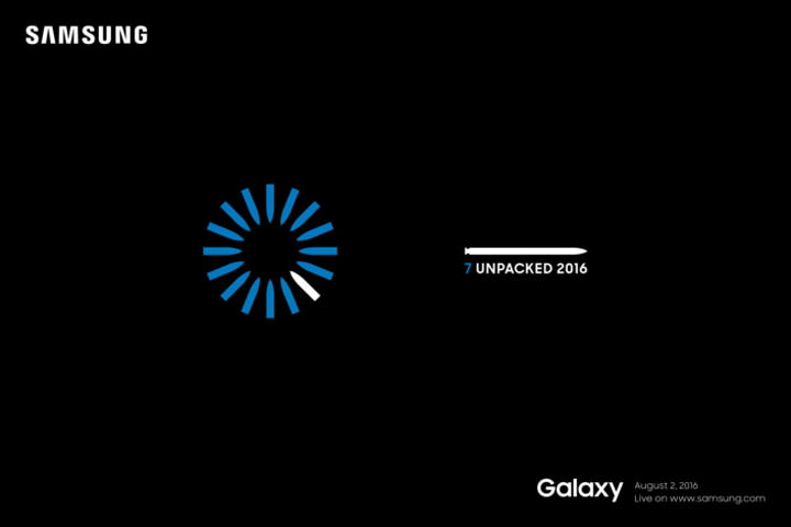 [Mobile] 三星官方正式發出Galaxy Note 7發表會邀請函，8月2日新機正式Unpacked！