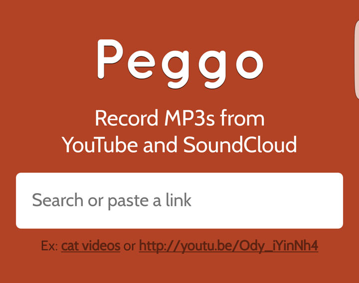 使用Peggo，手機也能直接下載Youtube影片轉換為MP3或是MP4！