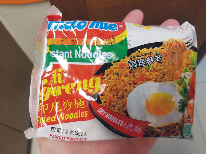 號稱全球最好吃泡麵之一的「印尼炒麵(營多麵)」試吃心得! - 阿祥的網路筆記本 002