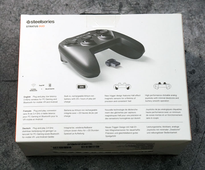 電腦、行動雙平台支援：Steelseries Stratus Duo 開箱實測～搭配 Steam Link 在行動裝置暢玩 PC 大作！ - 阿祥的網路筆記本