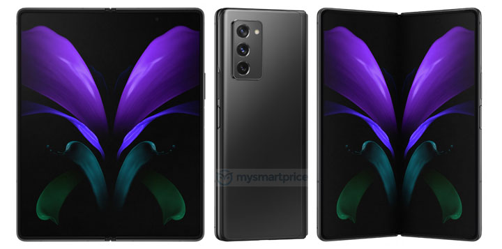 內外皆為全螢幕設計！三星 Galaxy Z Fold 2 5G 迷霧銅與迷霧黑雙色官方渲染圖曝光！ - 阿祥的網路筆記本