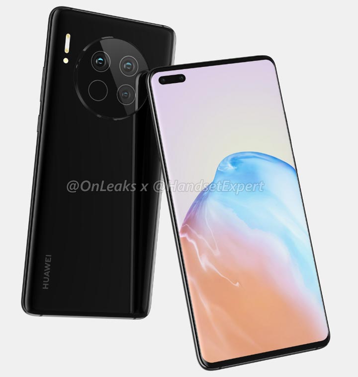 HUAWEI Mate 40 與 Mate 40 Pro 5G 長這樣如何？延續圓型相機模組設計，鏡頭元件更巨大！ - 阿祥的網路筆記本