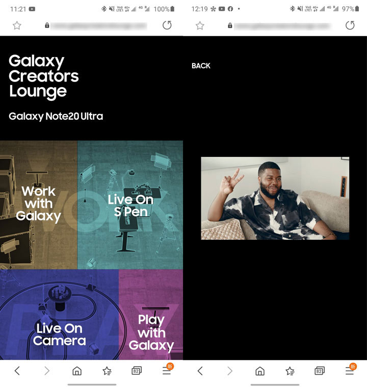 遠端體驗 Galaxy Note20 功能：Galaxy Creators Lounge 實測心得分享！ - 阿祥的網路筆記本