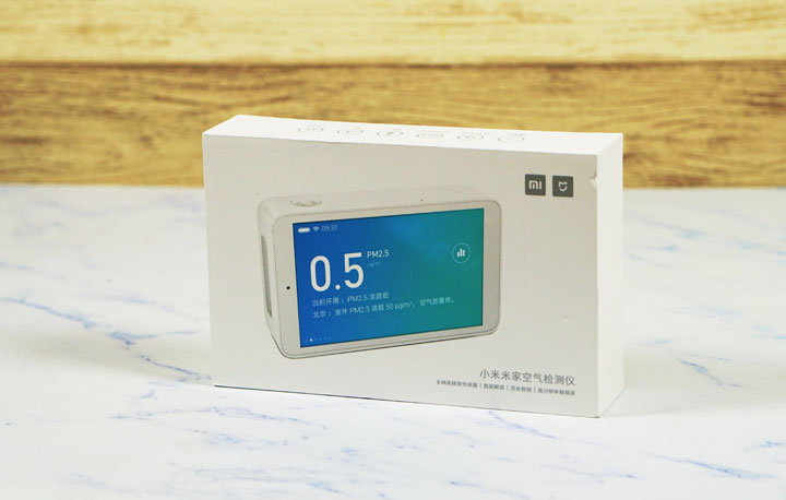 小米米家空氣檢測儀開箱：小巧精緻，監控數值豐富！ - 阿祥的網路筆記本