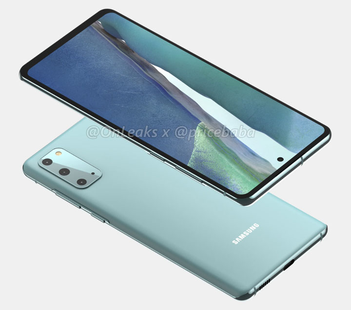 Galaxy S20 Fan Edition 外觀設計洩漏：平面螢幕，規格可能比想像更好！ - 阿祥的網路筆記本