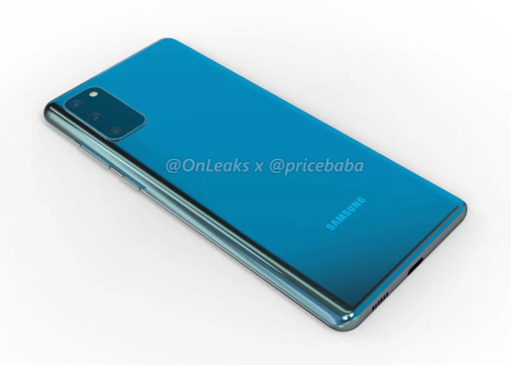 Galaxy S20 Fan Edition 外觀設計洩漏：平面螢幕，規格可能比想像更好！ - 阿祥的網路筆記本