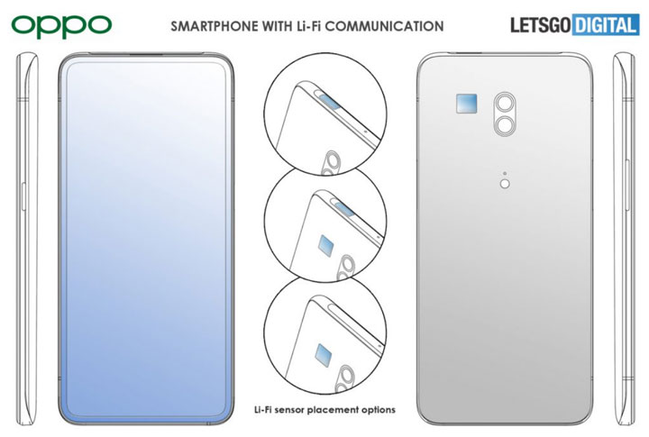 oppo 新專利將搭載 LiFi 可見光通訊技術，相較 Wi-Fi 速度更快、延遲更低！ - 阿祥的網路筆記本
