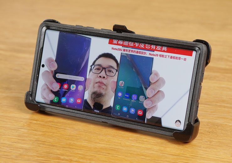 三倍軍規更強悍！OtterBox 炫彩幾何 | 防禦者 | 通勤者 防摔保護殼 for Galaxy Note20 Ultra 開箱！ - 阿祥的網路筆記本