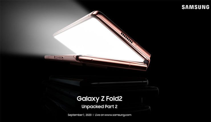 Galaxy Z Fold2：Unpacked Part2 來了！9/1 晚上 22:00 正式揭曉～線上直播這裡看、一二代規格詳細比較！ - 阿祥的網路筆記本