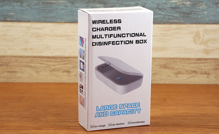 XBASE 紫外線消毒充電盒 LFX-168 開箱：紫外線消毒、無線充電二合一！ - 阿祥的網路筆記本
