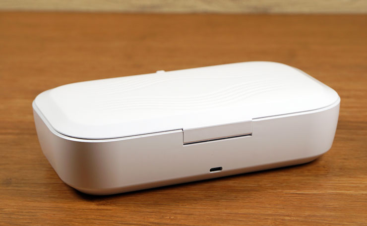 XBASE 紫外線消毒充電盒 LFX-168 開箱：紫外線消毒、無線充電二合一！ - 阿祥的網路筆記本